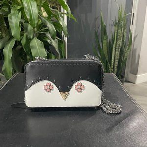 Kate Spade Frosty Penguin Leather Convertable bag